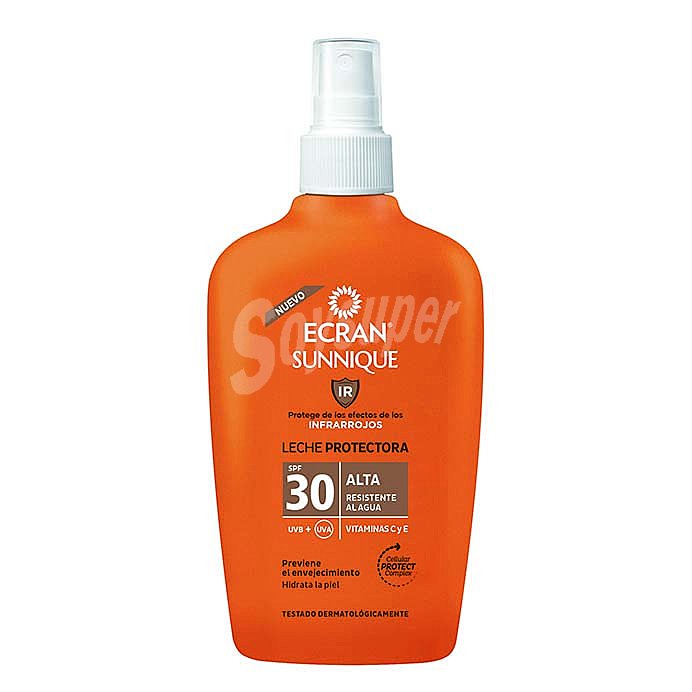 Sunnique leche protectora SPF-30 resistente al agua