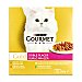 Comida húmeda surtido de carne para gato adulto Purina Gourmet Gold Doble Placer