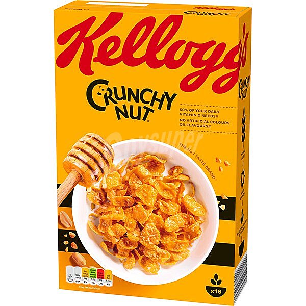 Cereales kellogg`s Crunchy Nut