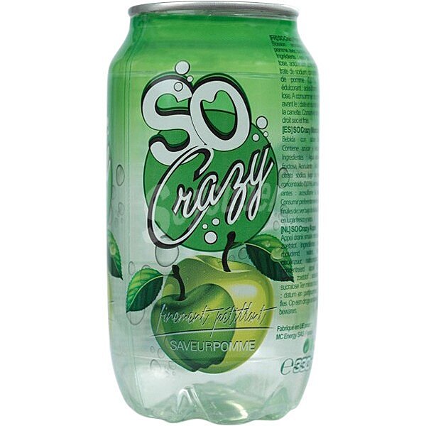 Refresco de manzana Crazy