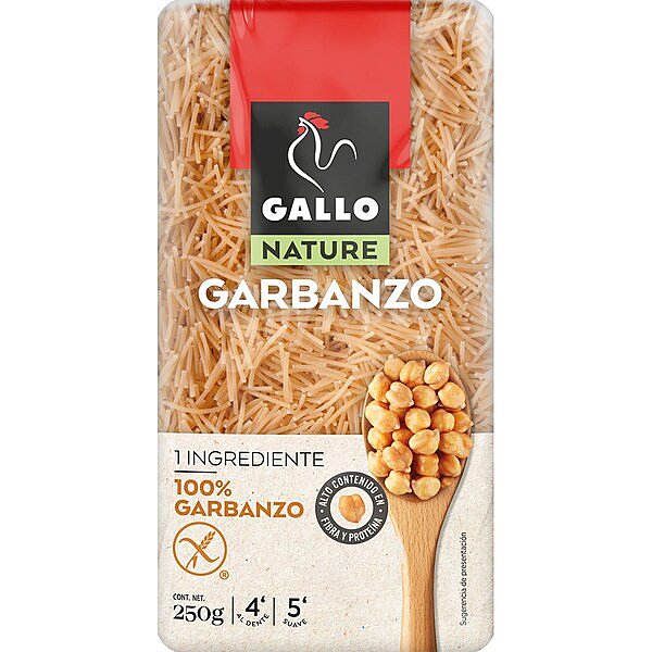 Nature fideo garbanzo