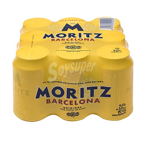 Moritz Cervezas rubias moritz