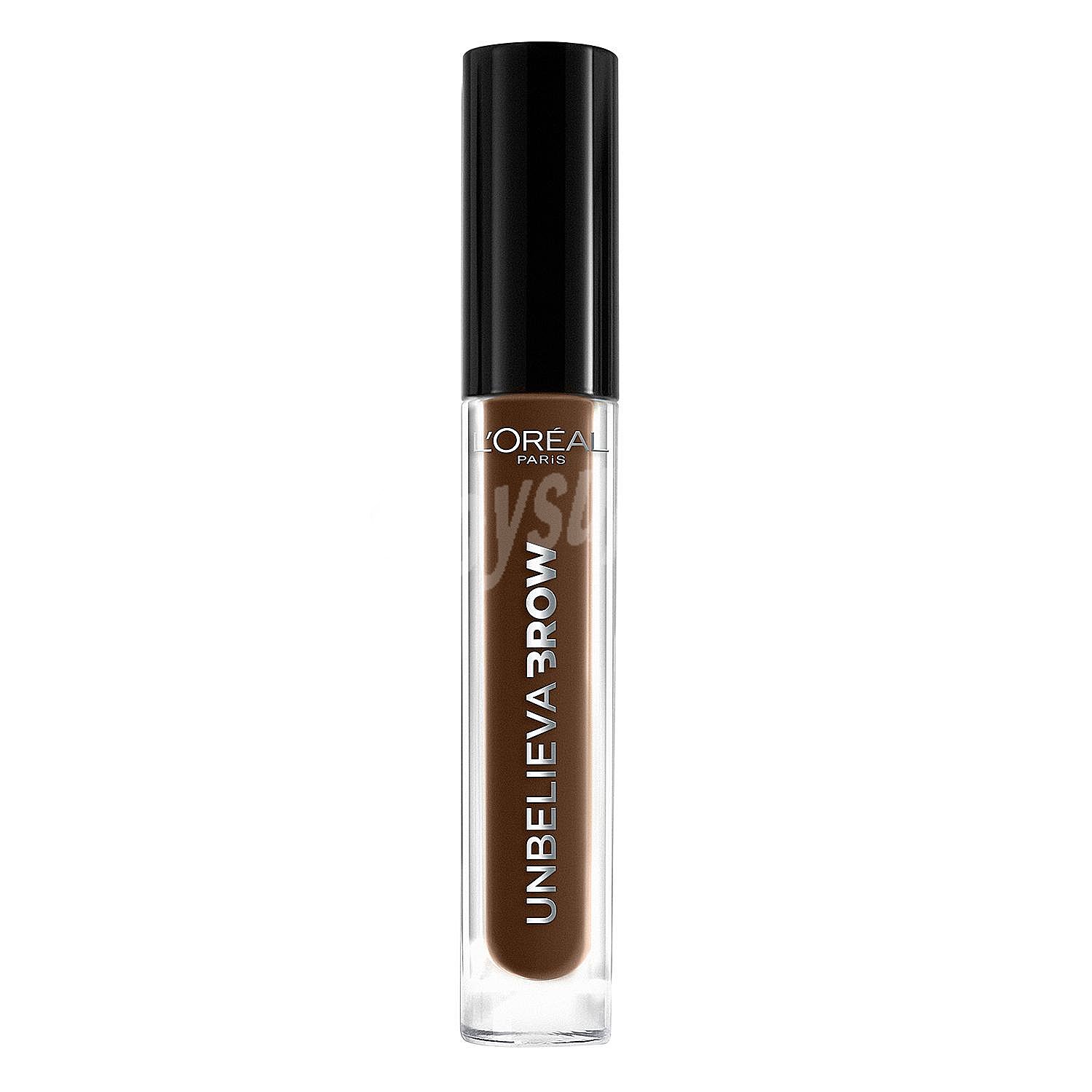 Gel de cejas de larga duración tono 108 Dark brunette l´oréal Unbelieva brown