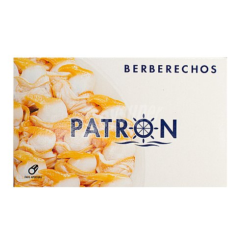 Patron Berberechos pequeños al natural patron