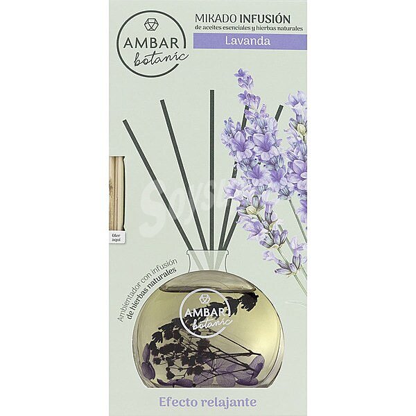 Botanic ambientador mikado aroma lavanda efecto relajante