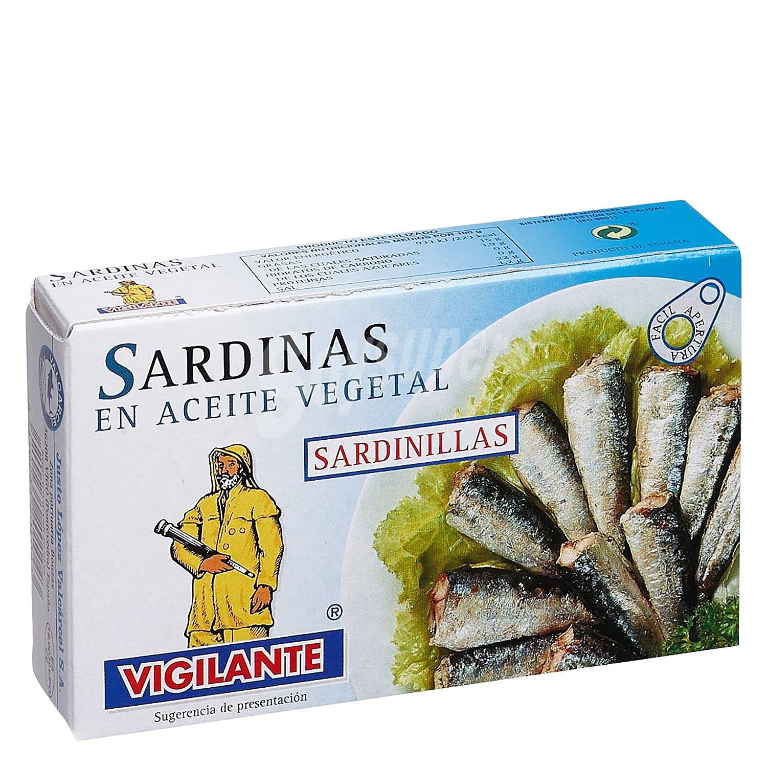 Sardina sardinilla vegetal