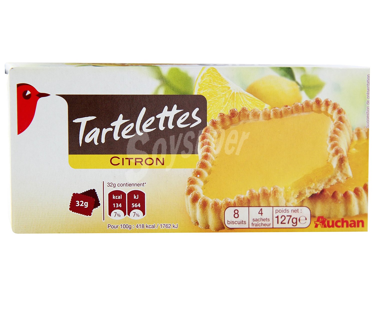 Tartaletas de limón