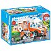 Escenario de juego Ambulancia con Luces con accesorios y 3 figuras incluidas, 70049 City Life playmobil