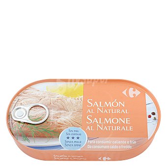 Salmón al natural Carrefour