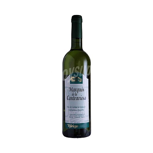 Marqués DE LA contraviesa Vino blanco con D.O. Vino de Calidad de Granada marques DE LA contraviesa