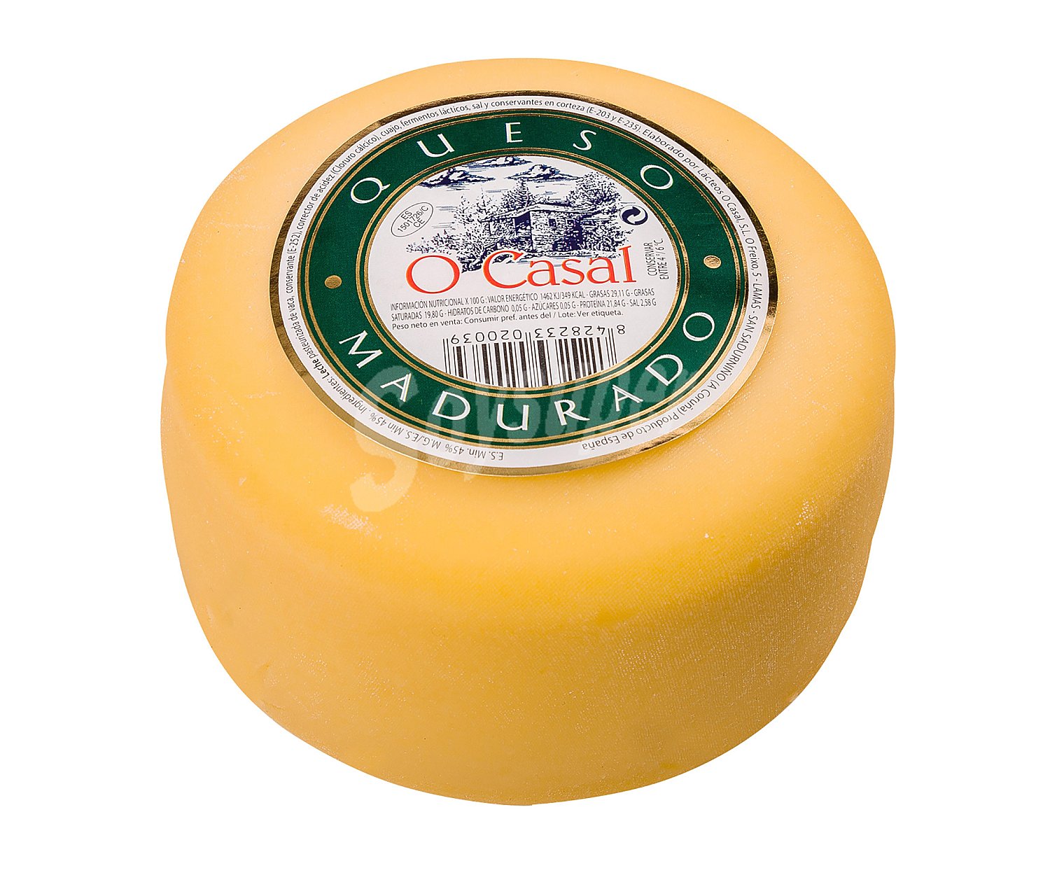 Queso madurado de vaca