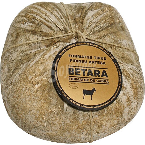 Queso de cabra farcell peso aproximado pieza 1,5 kg