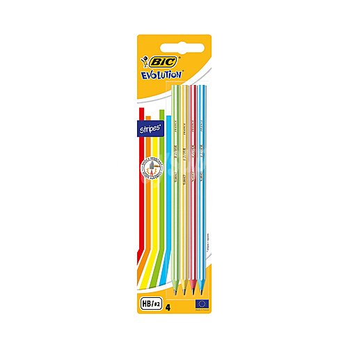 Pack de 3 lápices HB 2. BIC.