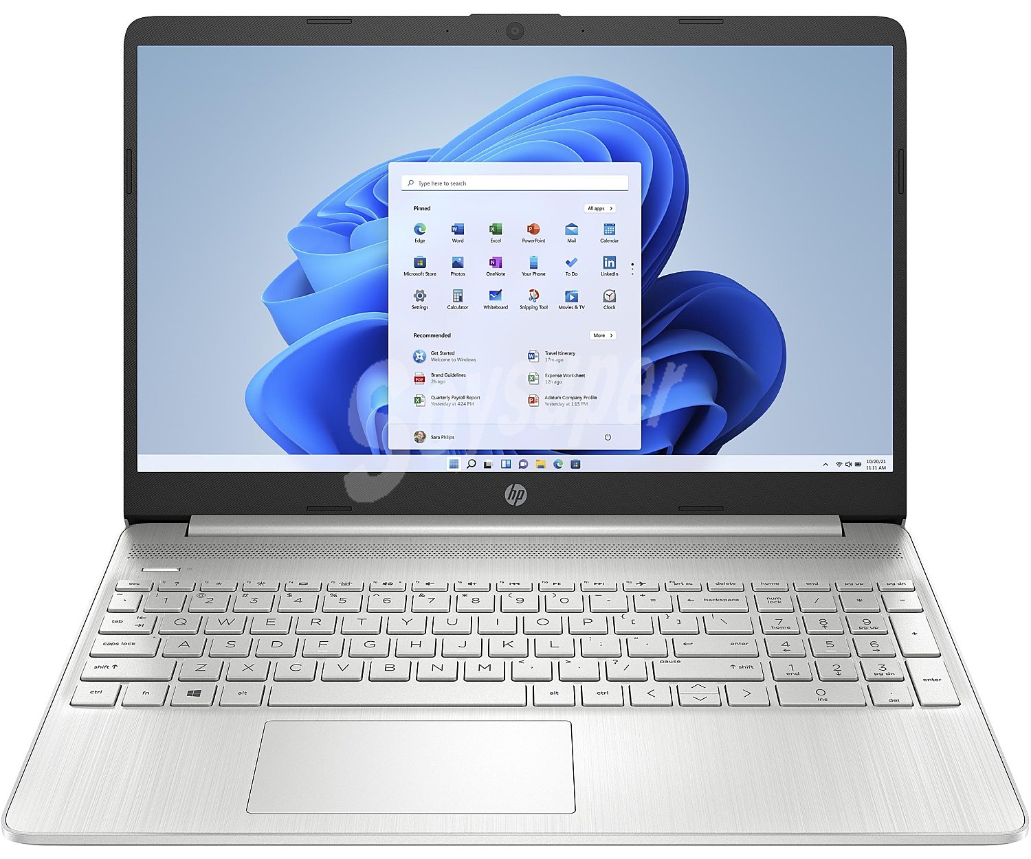 Portátil HP 15s-eq2019ns, AMD Ryzen 5 , 8GB Ram, 512GB ssd, pantalla 39,6cm (15,6)