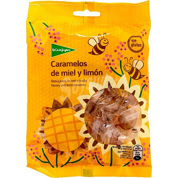 Caramelo de miel y limón sin gluten bolsa 125 g