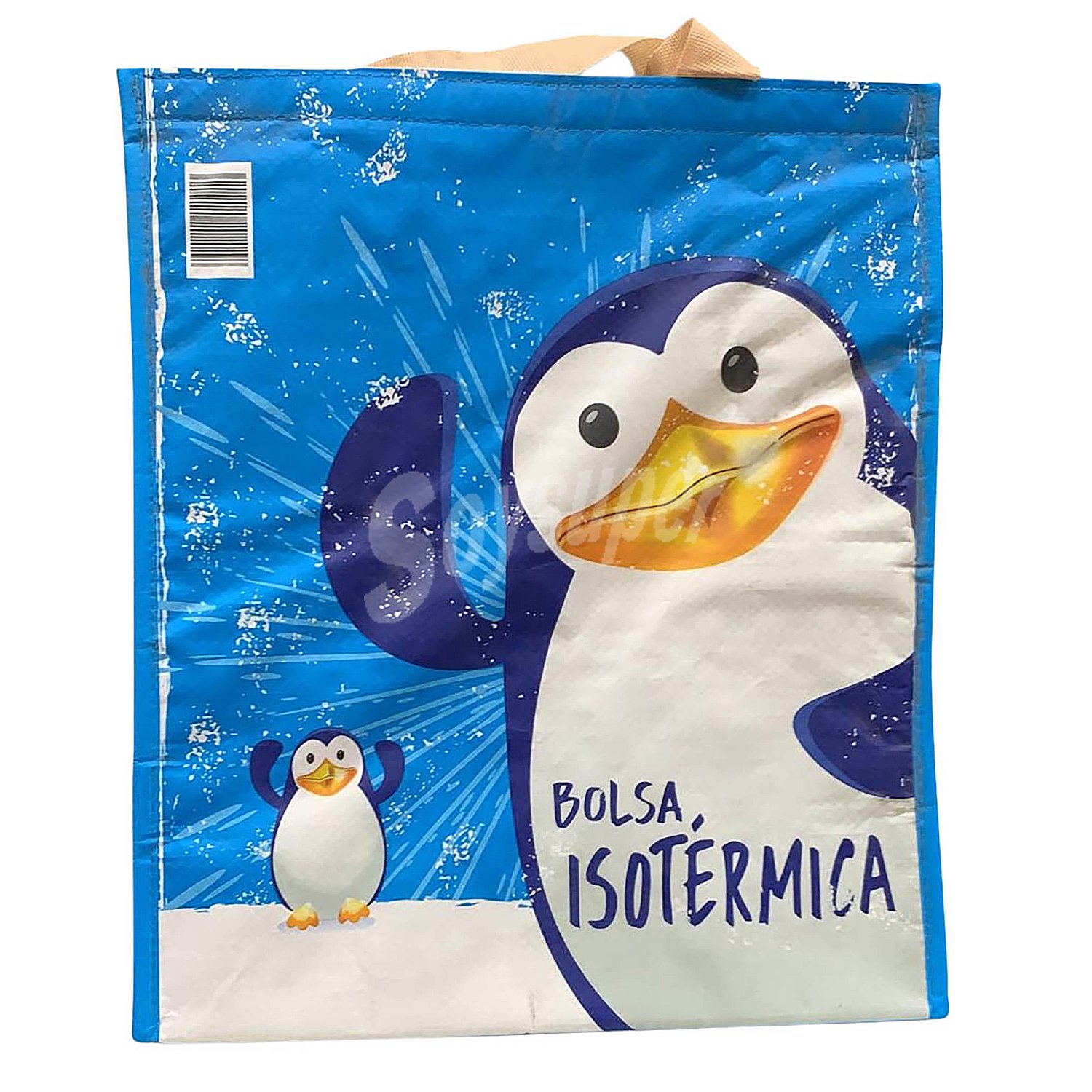 Bolsa isotérmica con velcro 1 ud