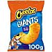 Aperitivo de queso giant cheetos, bolsa 100 G