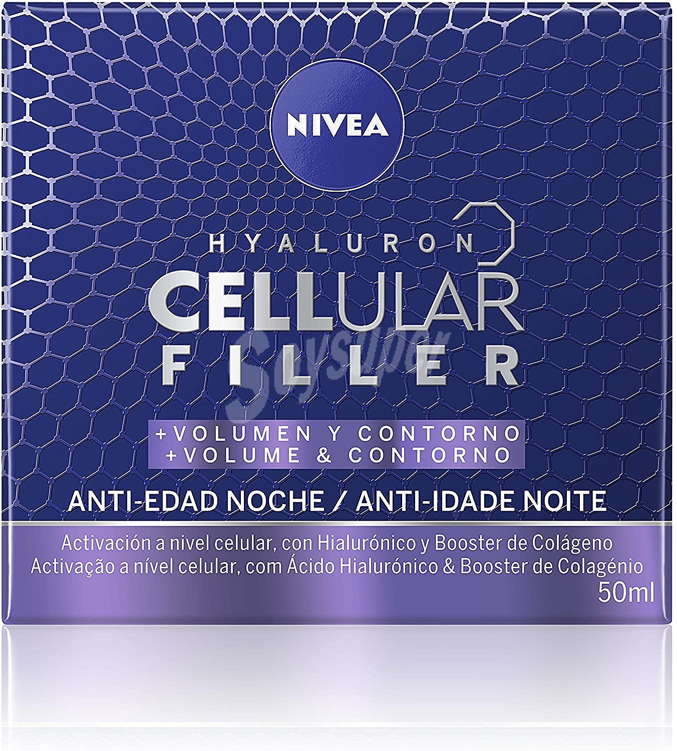 Cellular crema de noche antiarrugas volume filling