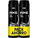 Desodorante para hombre Black en spray axe, pack 2x200 ml