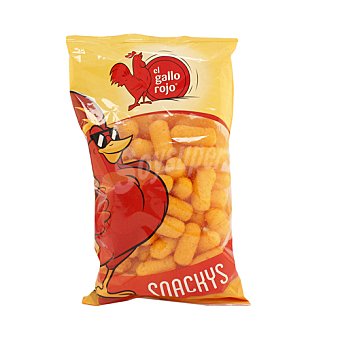 El gallo rojo Ganchitos, snackys el gallo rojo