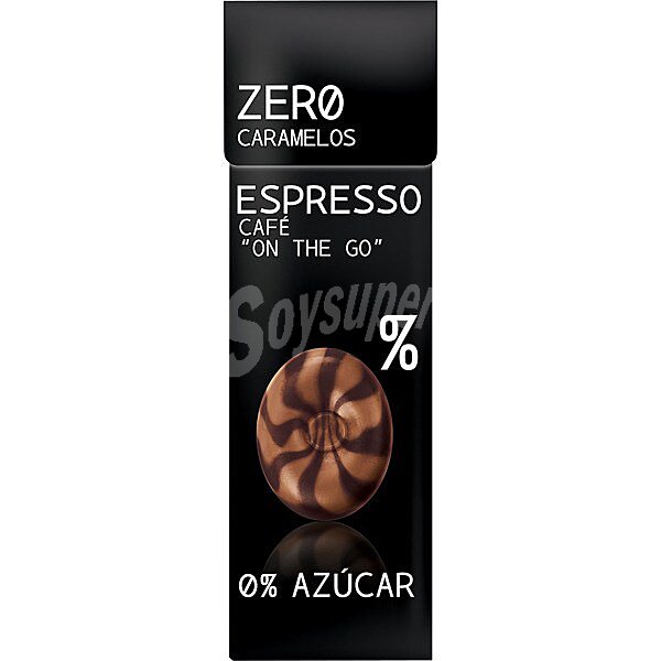 caramelos de café espresso 0% azúcar