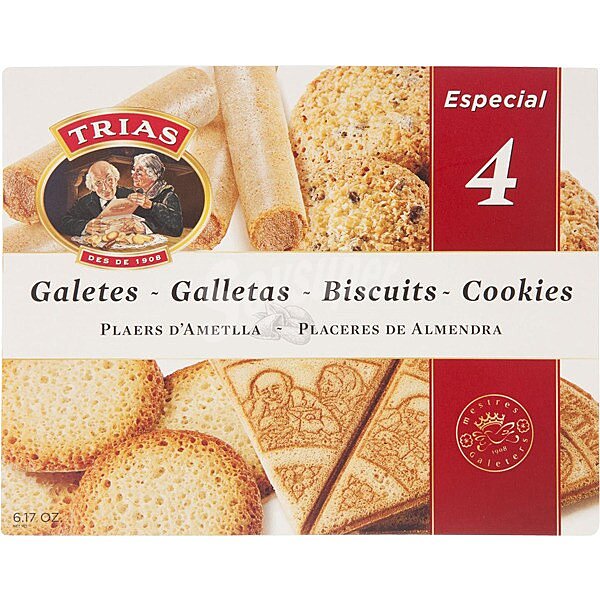 Surtido Especial nº 4 Selección de galletas y barquillos