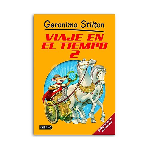 Gerónimo Stilton, Viaje en el tiempo 2, vv.aa. Género: infantil. Editorial: Destino