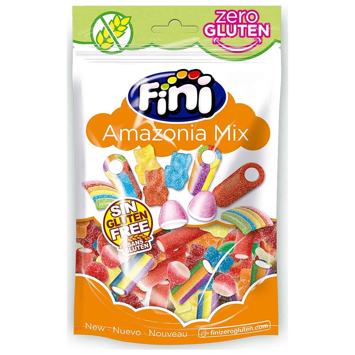 Caramelos de goma y pica pica Amazonia Mix Fini sin gluten