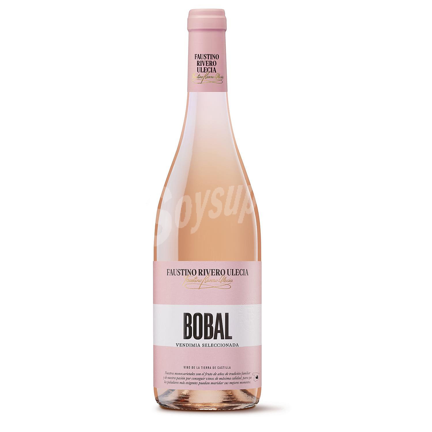 Vino rosado bobal Fustino Rivero v.t.castilla