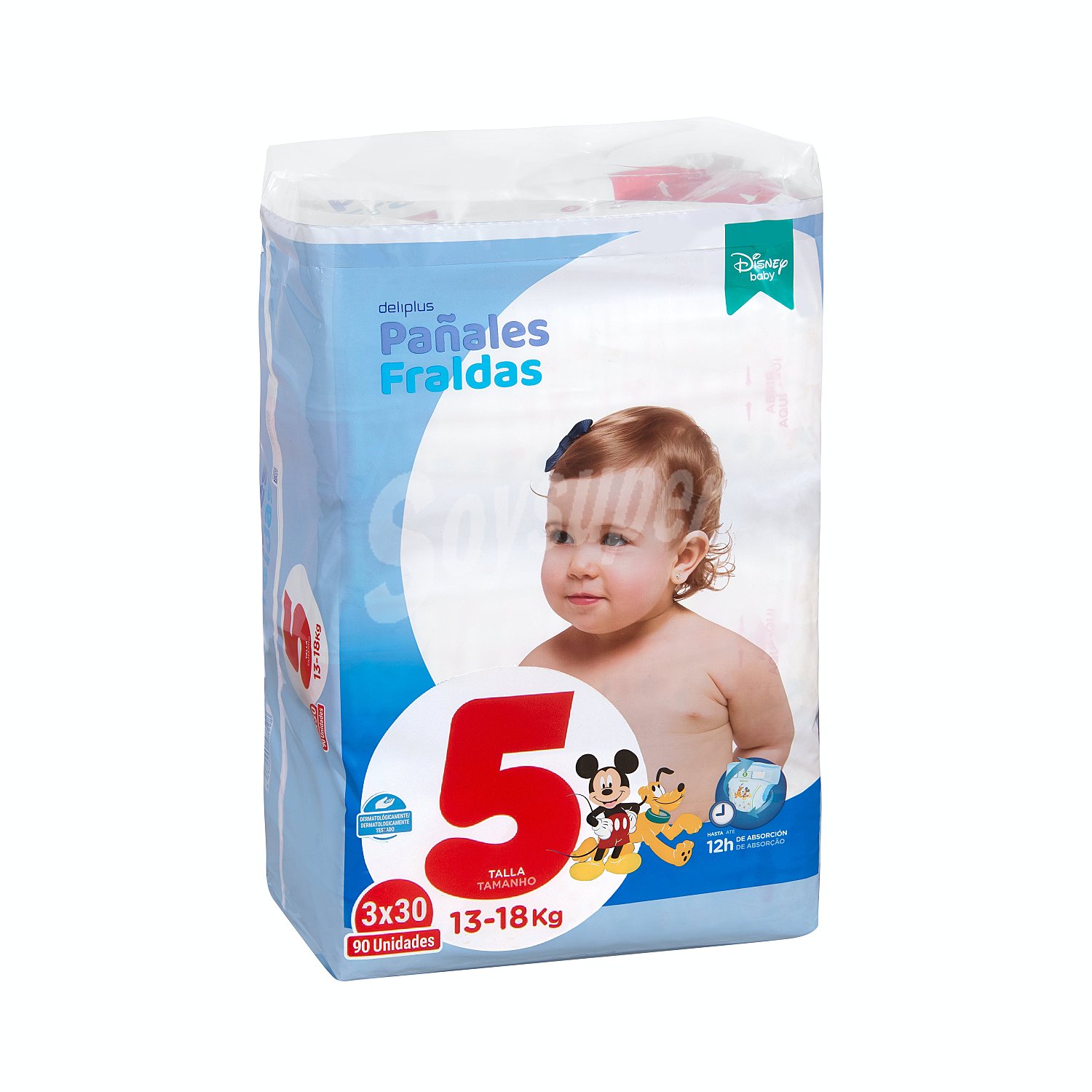 Pañal 13 A 18 Kg talla 5