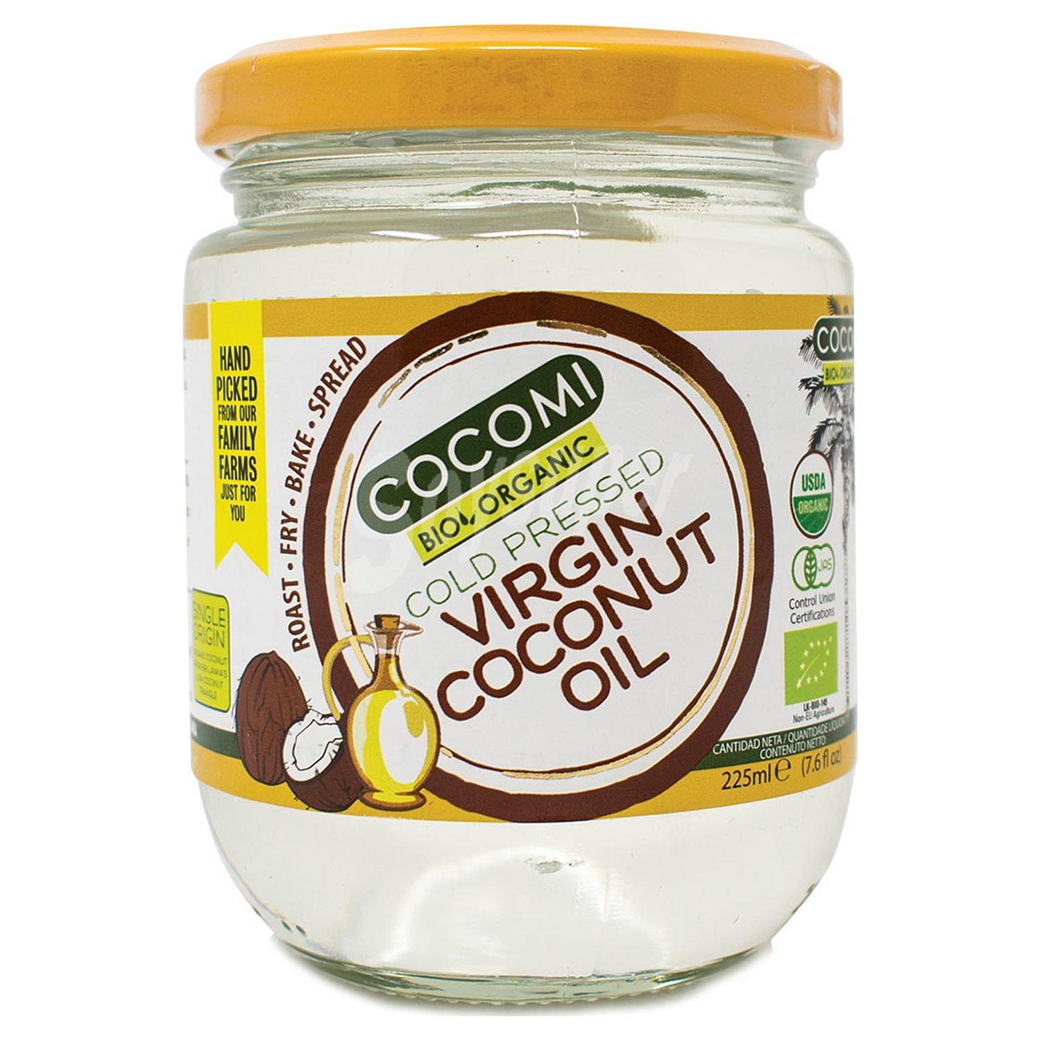 Aceite de coco ecológico Cocomi