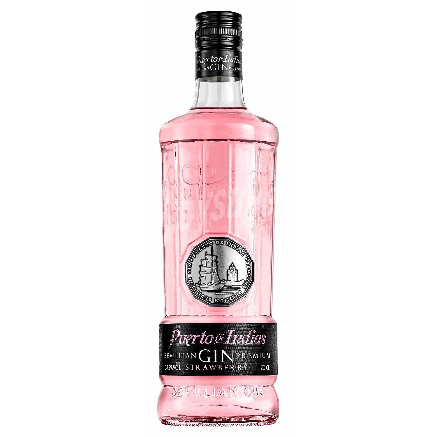 Ginebra Puerto de Indias premium strawberry