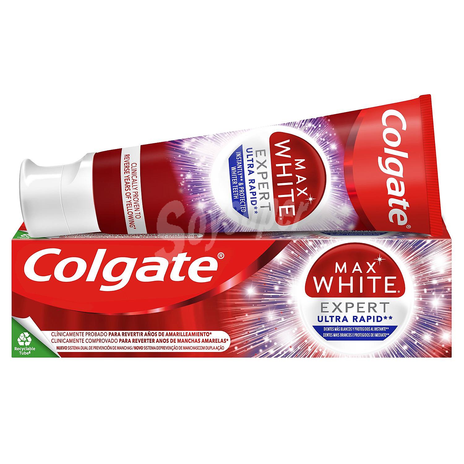 Dentífrico blanqueador Max White Expert Ultra Rapid