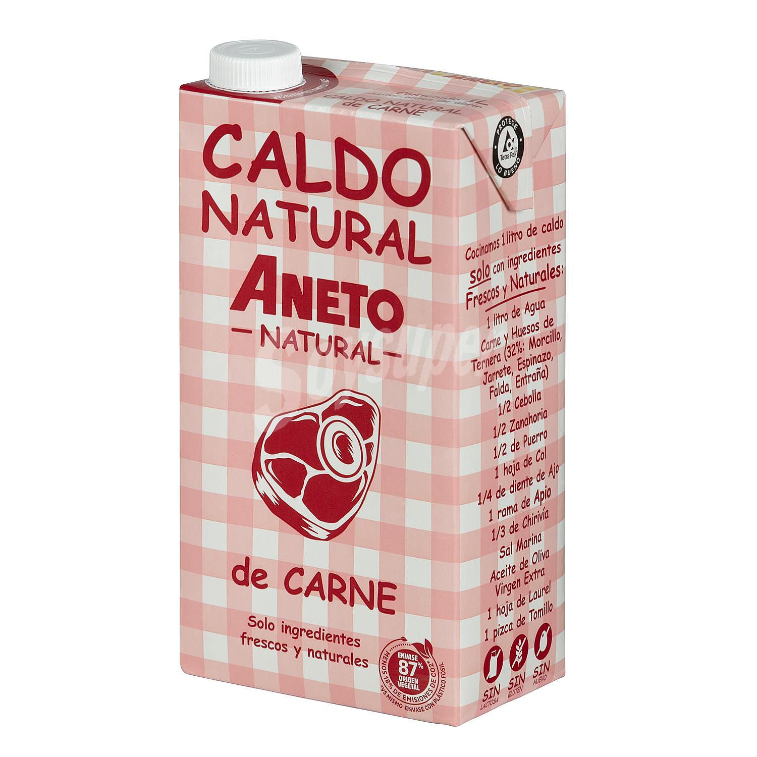 Caldo de carne 100% natural