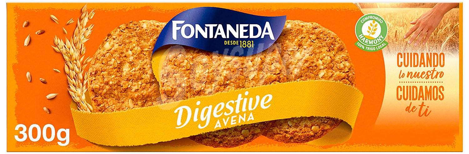 Galletas Digestive con avena