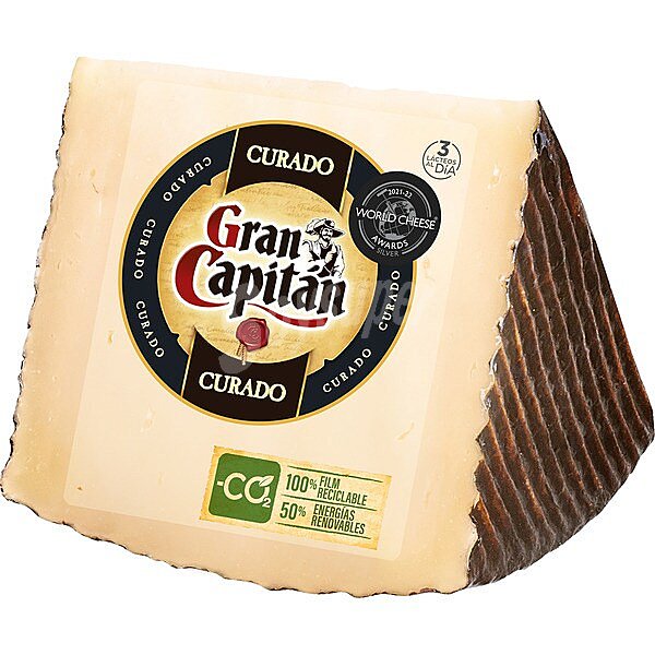 Queso curado cuña