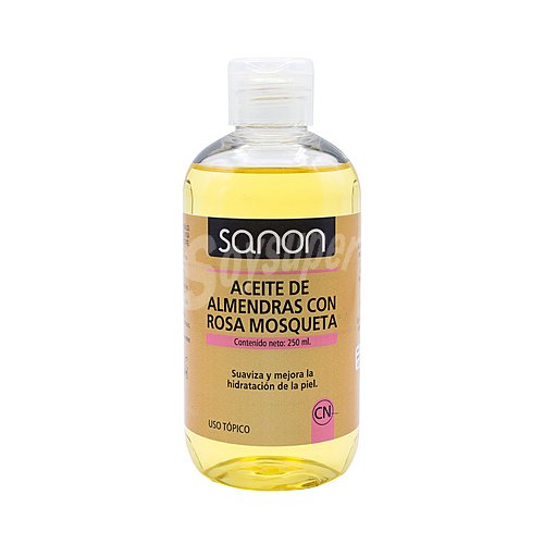 Sanon Aceite de almendras con rosa mosqueta sanon