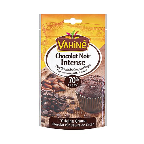 Vahiné Pepitas de chocolate negro, 70 % cacao vahiné