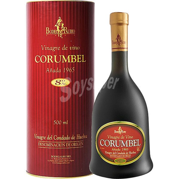 Vinagre de vino reserva 50 años 1965 del Condado de Huelva