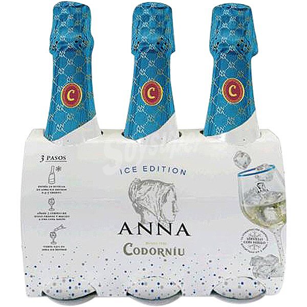 ICE edition cava semi seco pack 3x20 cl