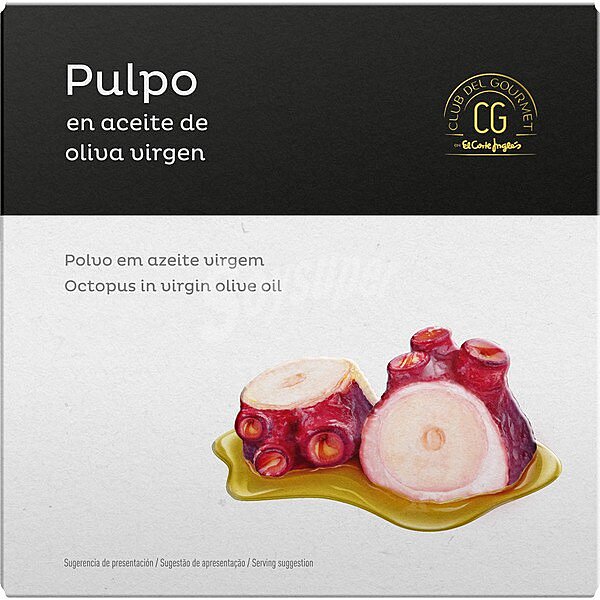 Pulpo en aceite de oliva virgen