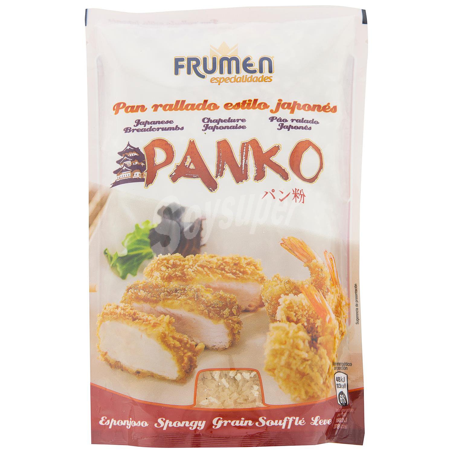 Pan rallado Panko Frumen