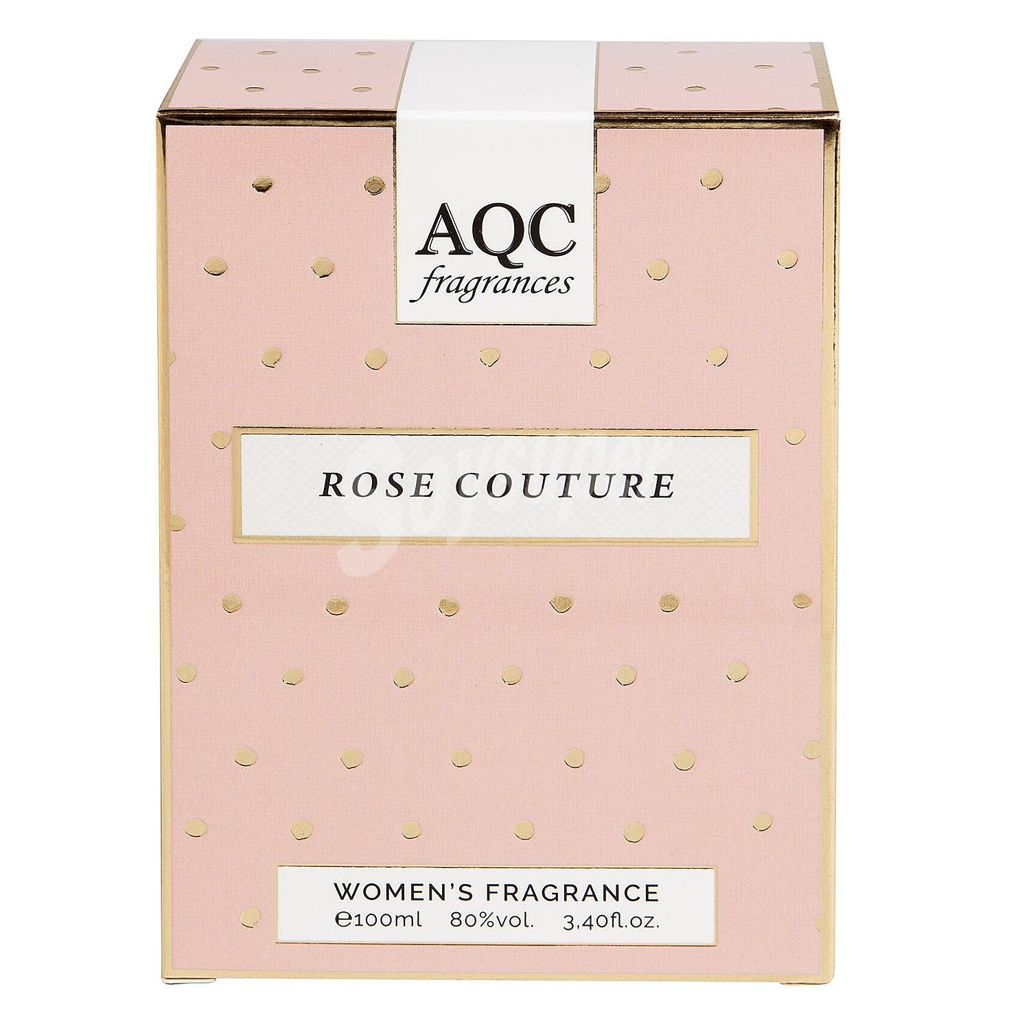 Agua de colonia rose coutoure