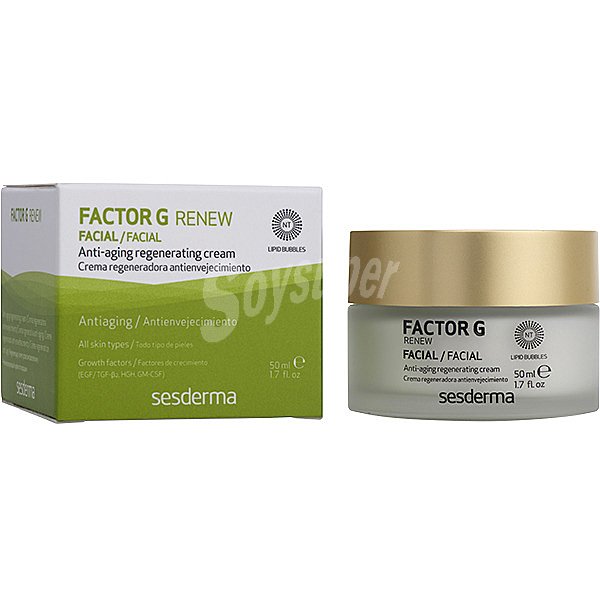 Factor G renew crema Regeneradora Antienvejecimiento para piel sensible