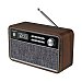 Radio sunstech RPBT500WD con altavoz, am/fm, salida auriculares, bluetooth