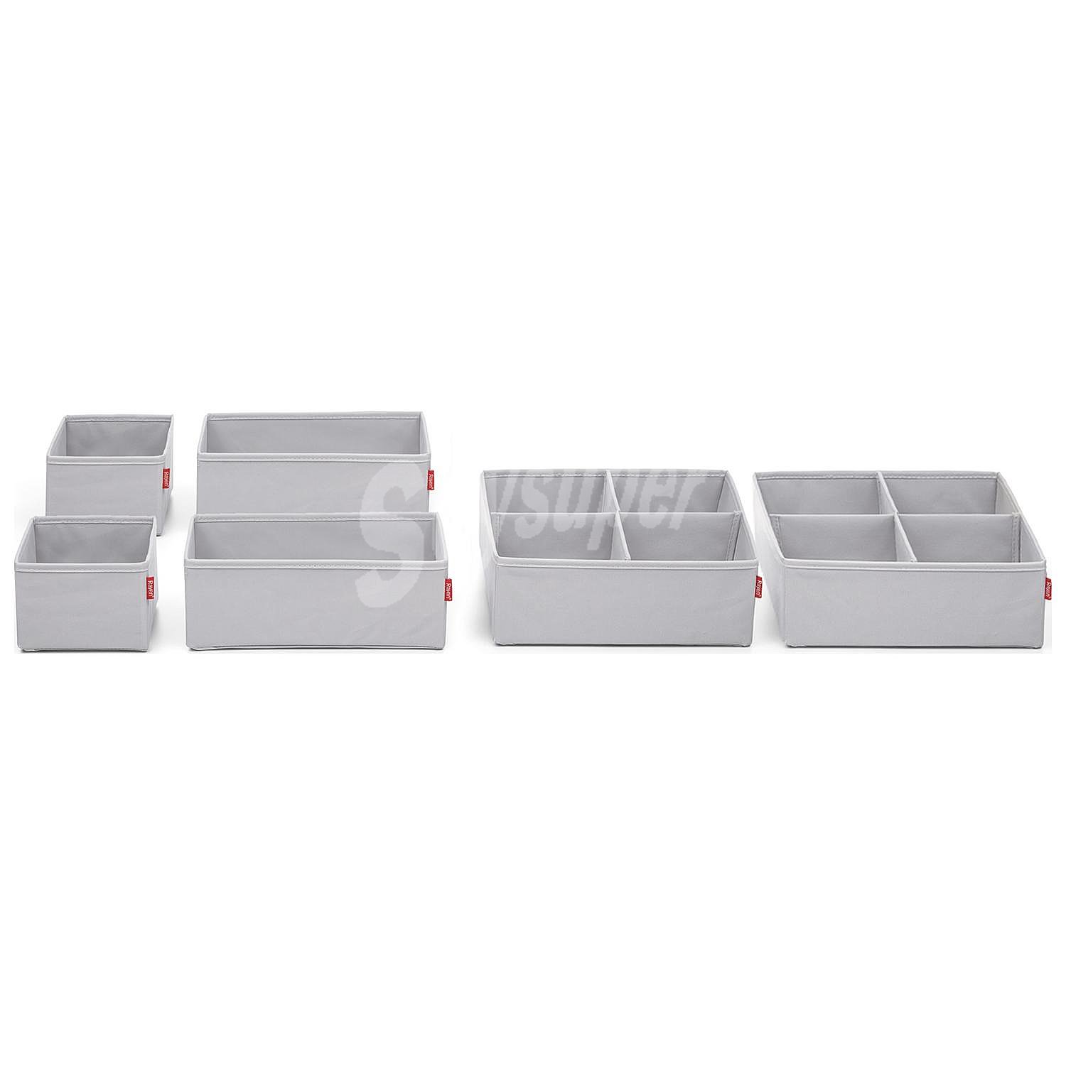 Pack Organizadores Cajones - Gris