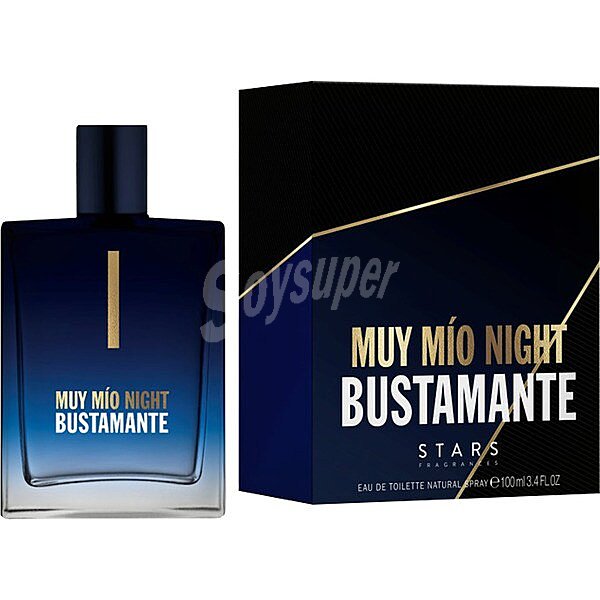 Eau de toilette para hombre con vaporizador en spray MIY MÍO night