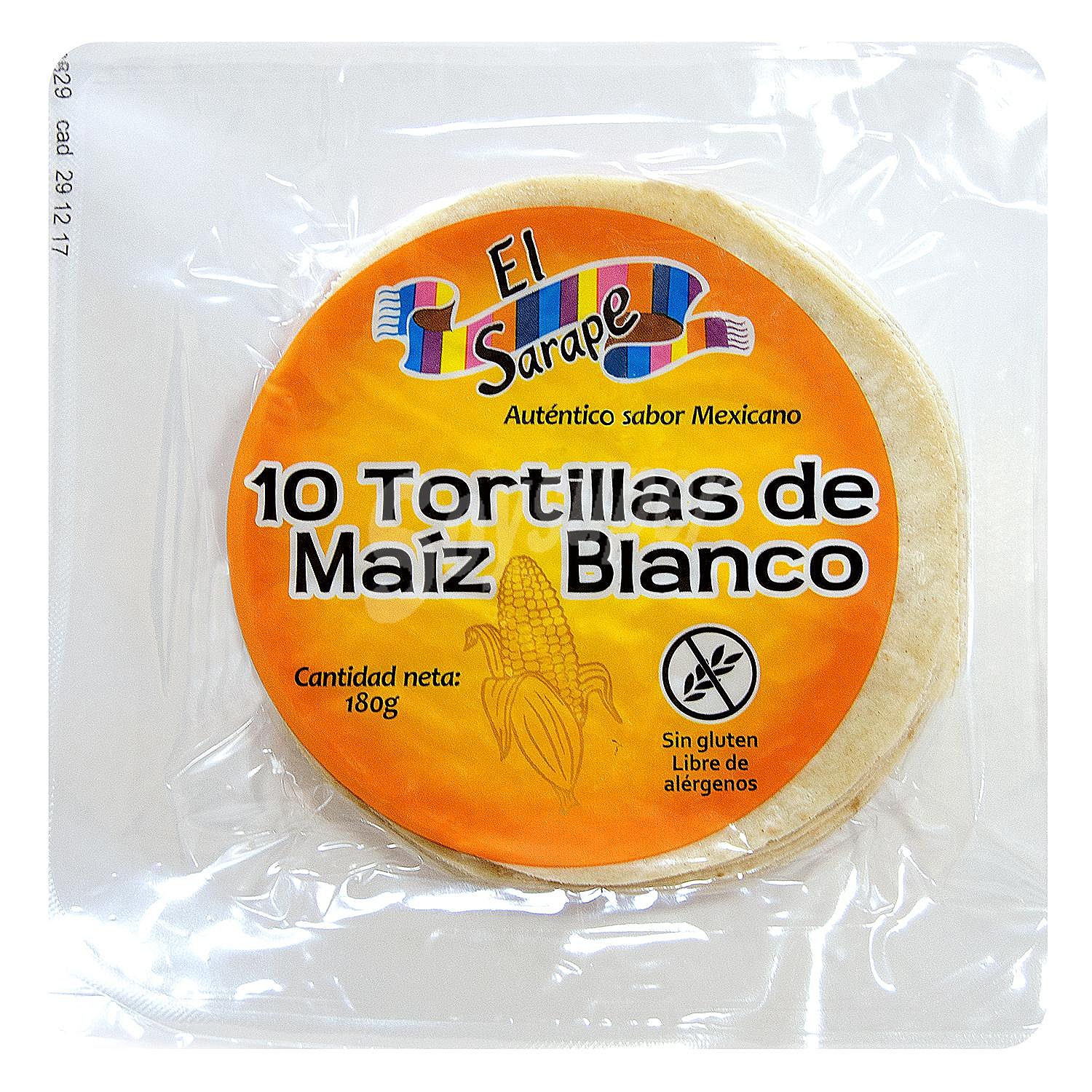 Tortillas de maiz sarape