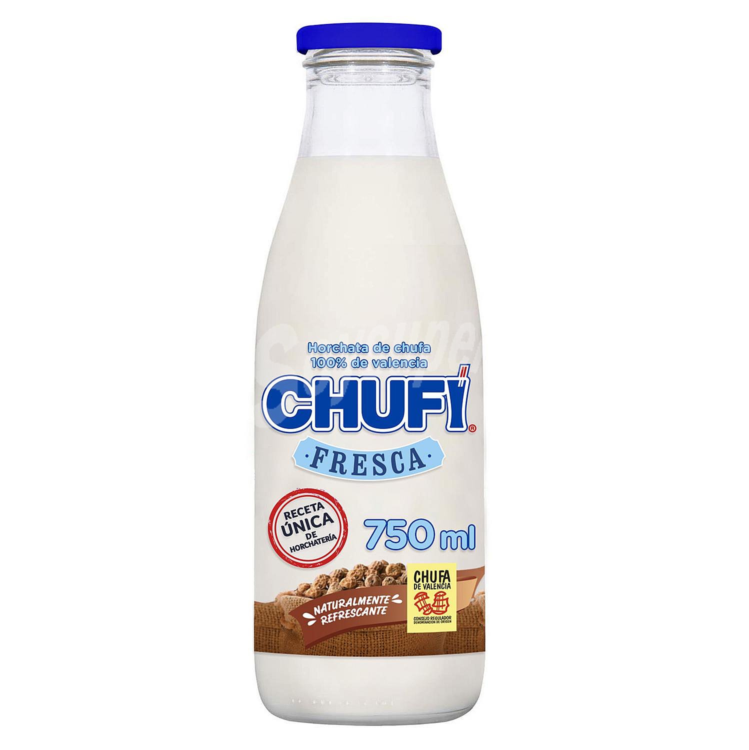 Horchata de chufa fresca Chufi sin gluten sin lactosa