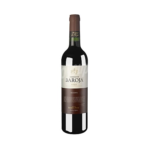 Heredad DE baroja Vino tinto reserva con D.O. Ca. Rioja heredad DE baroja